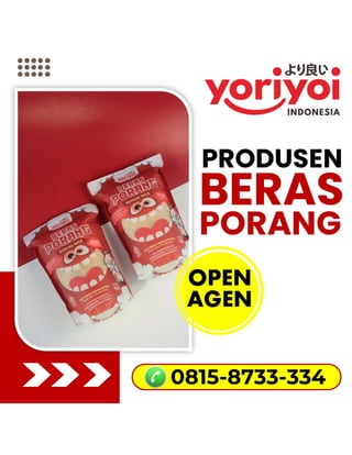 Penyedia Beras Porang Yogyakarta, Hub 0815-8733-334