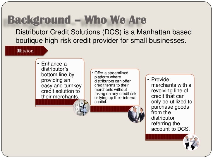 Distributor credit solutions_ppt