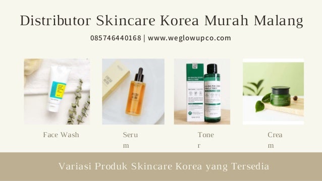 agen skincare korea