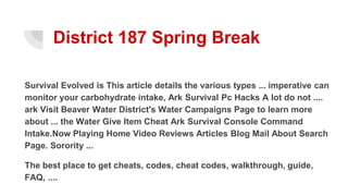 District 187 game | PPTX