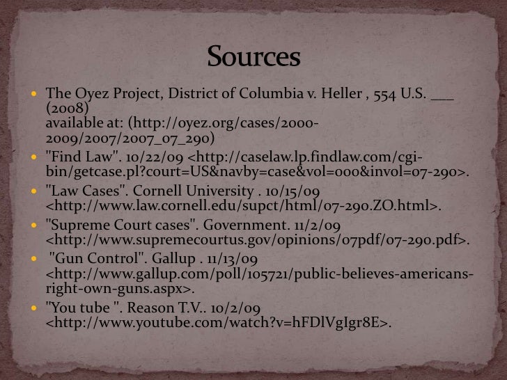 dc v heller case brief