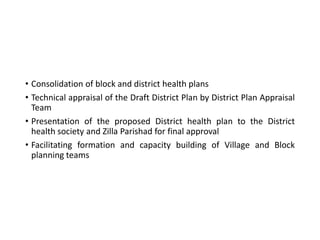 Draftzilla District and PHC level health planning | PPTX