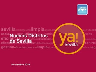 Nuevos Distritos de Sevilla Noviembre   2010 