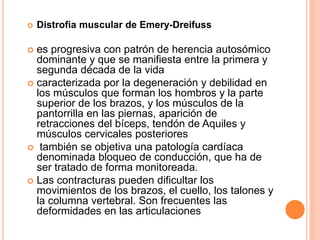 Distrofia muscular | PPTX