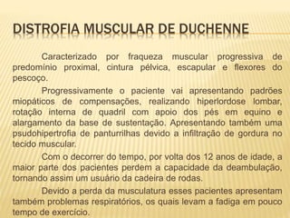 Distrofia muscular de duchenne | PPTX