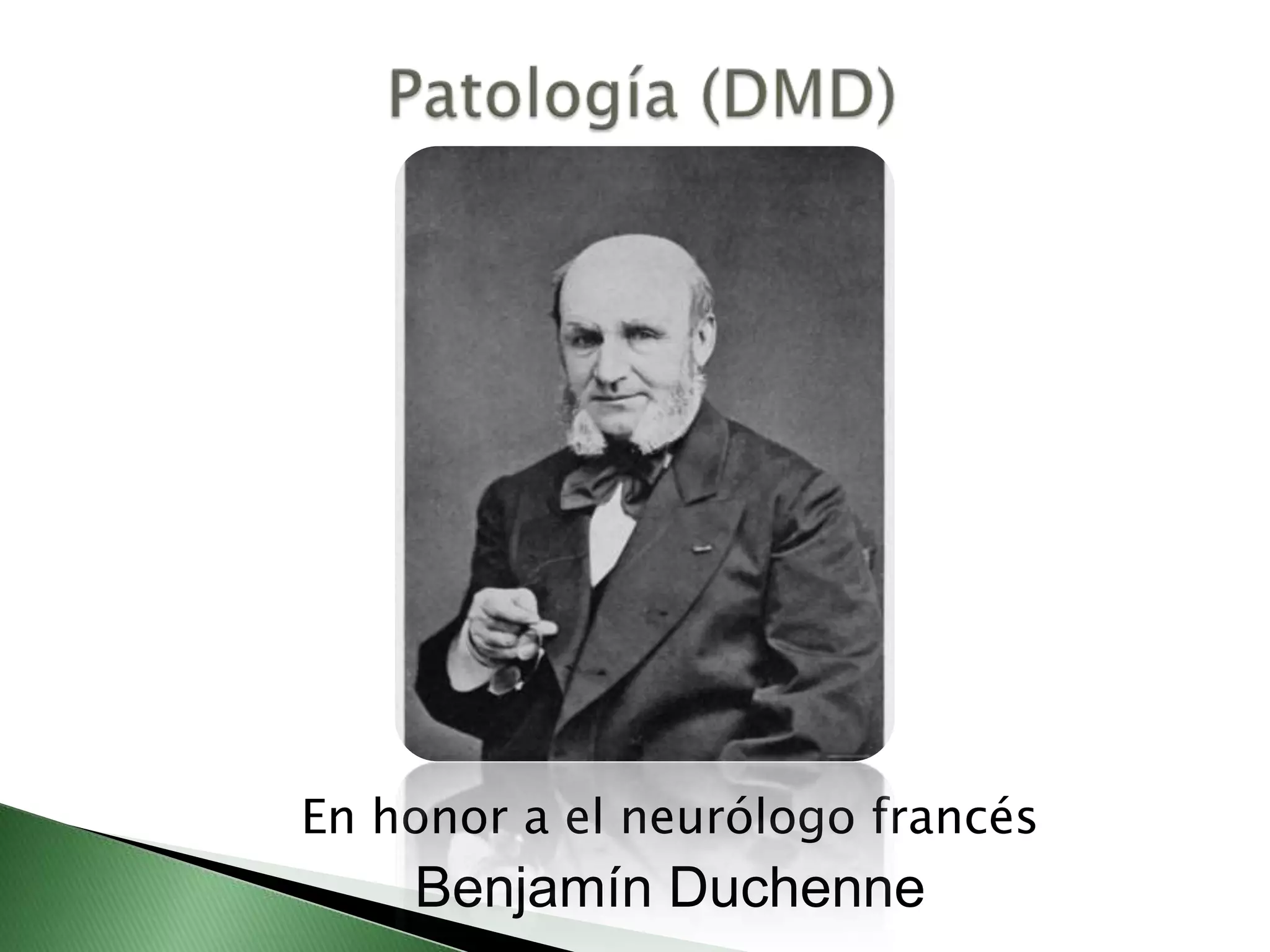 Distrofia Muscular de Duchenne (DMD) | PPTX