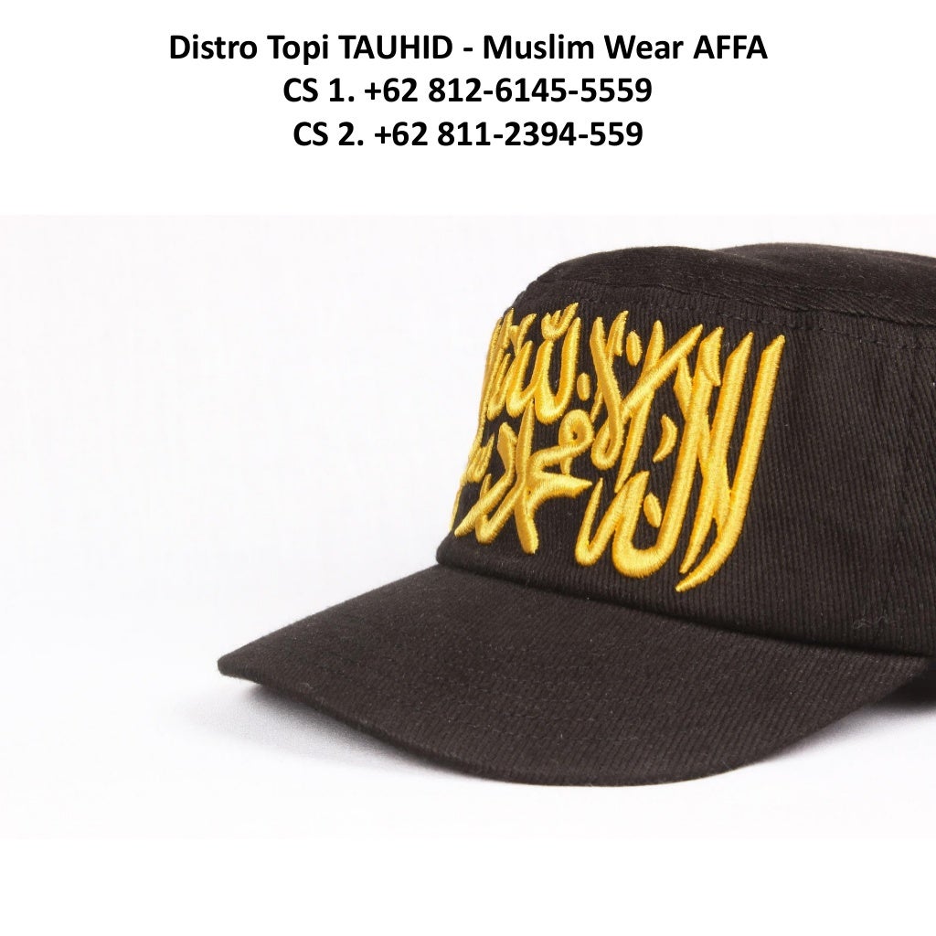 EXCLUSIVE, WA. +62 812-6145-5559, Distro topi tauhid - muslim wear aâ¦