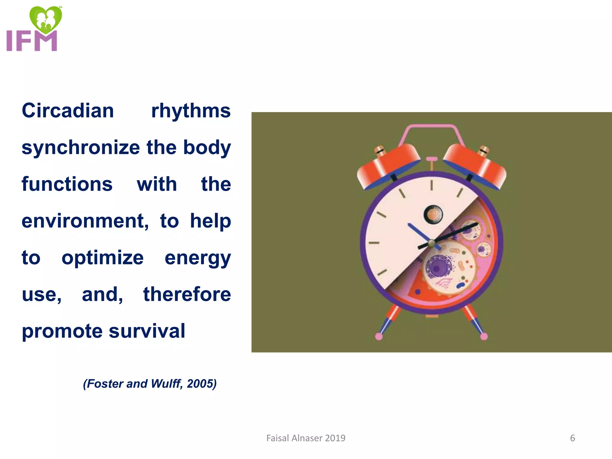 Disturbance of circadian rhythm and its effect on health | PPTX