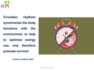 Disturbance of circadian rhythm and its effect on health | PPTX