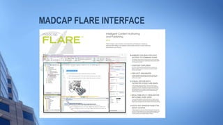 MADCAP FLARE INTERFACE
 