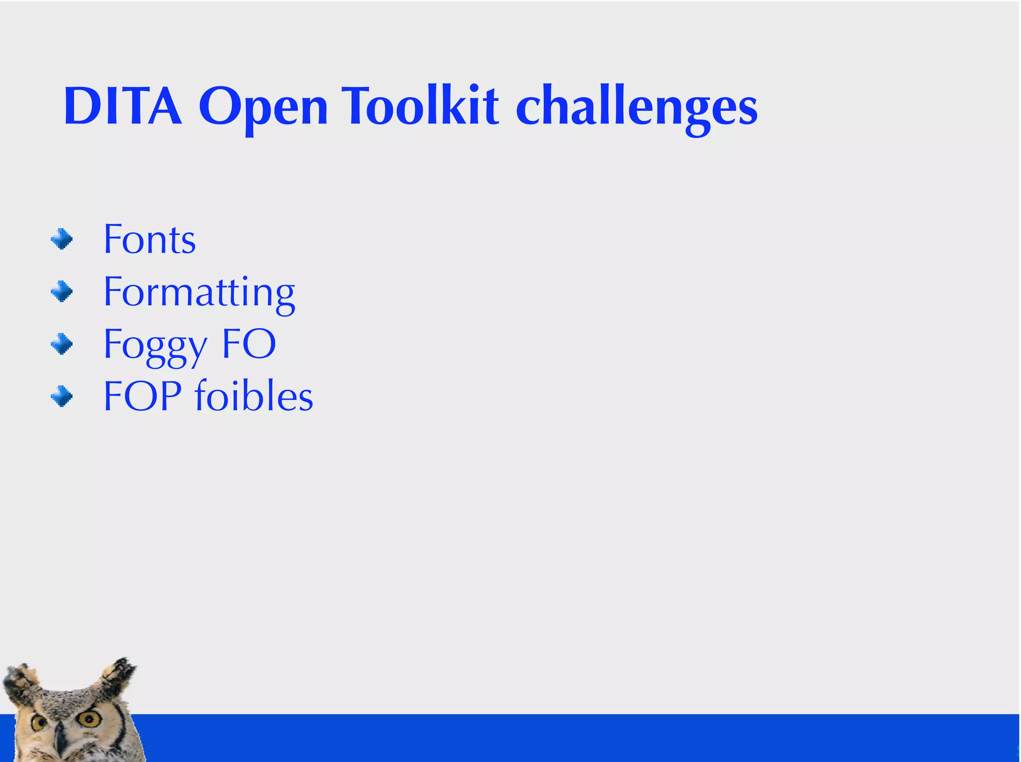 Demystifying DITA to PDF Publishing