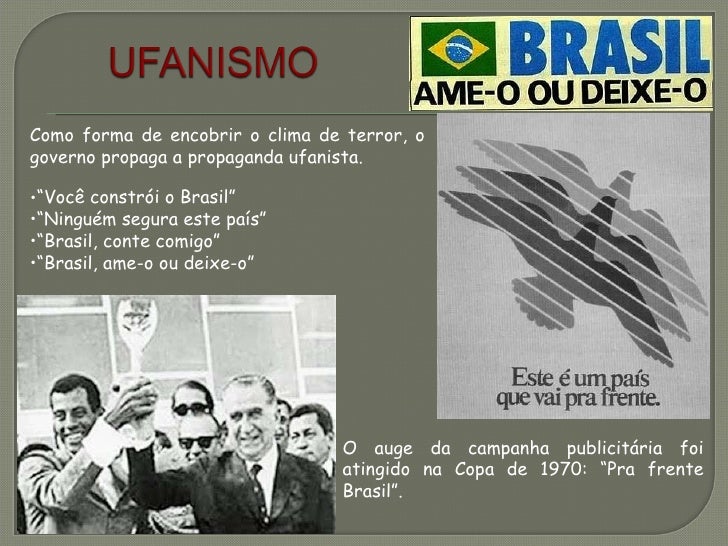 Que Canção Apresenta Uma Propaganda Ufanista Do Brasil