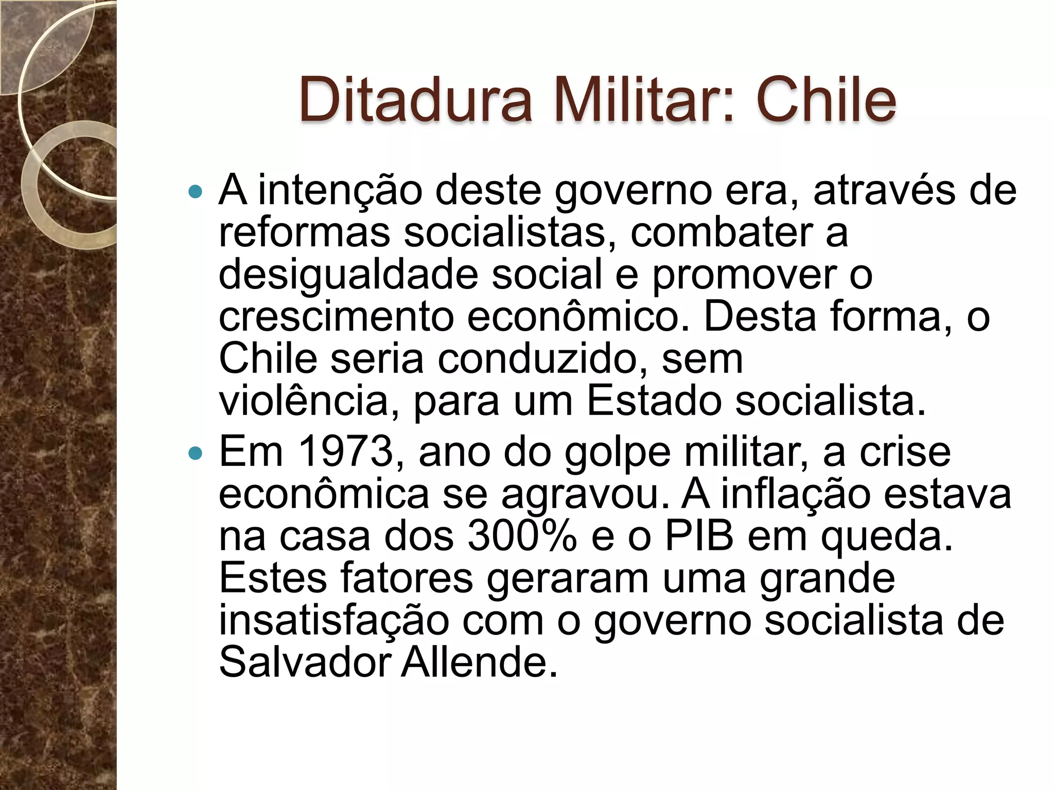 Ditadura militar e direitos humanos | PPT