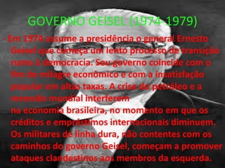 Ditadura Militar no Brasil - Prof. Altair Aguilar | PPTX
