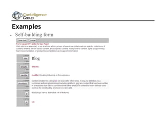 Examples


Self-building form

 