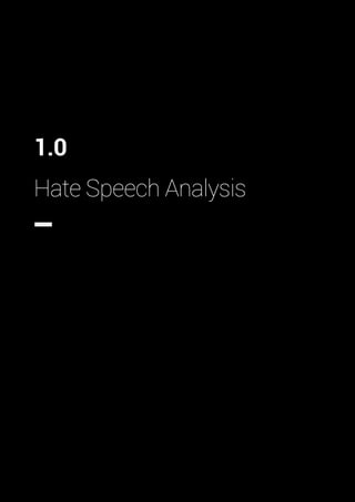 1.0
Hate Speech Analysis
 