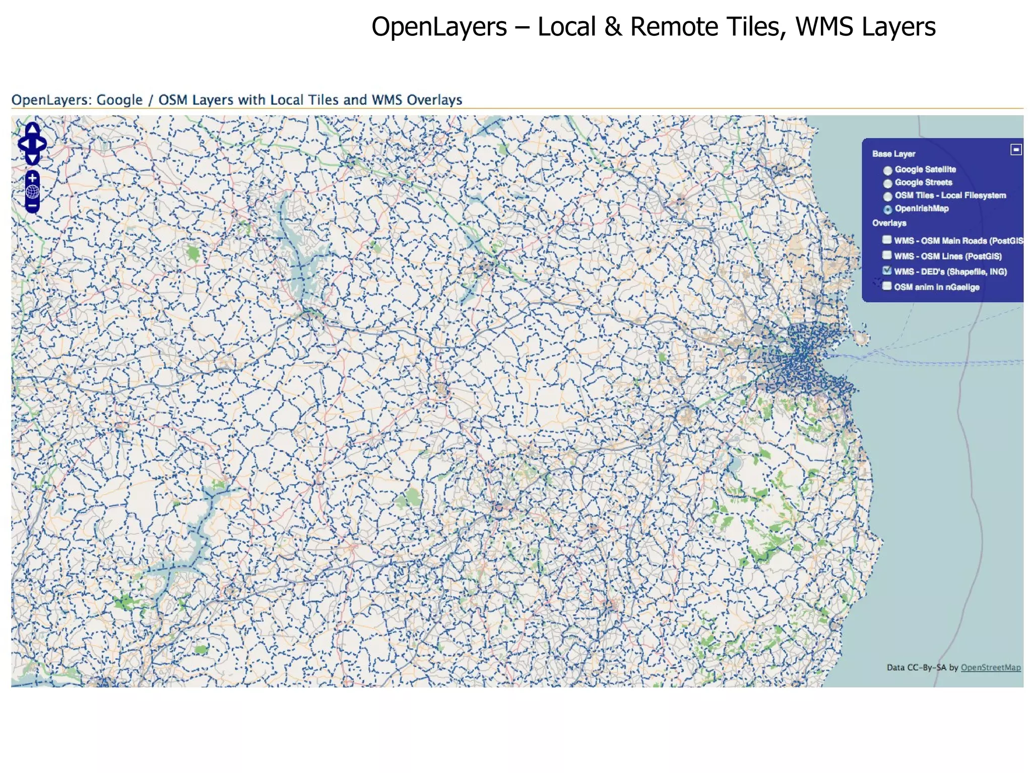 OpenLayers – Local & Remote Tiles, WMS Layers 