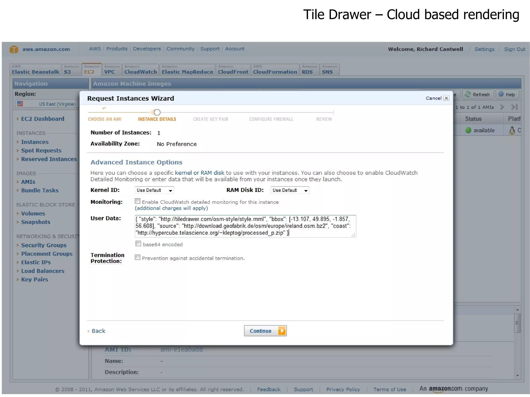 Tile Drawer – Cloud based rendering 