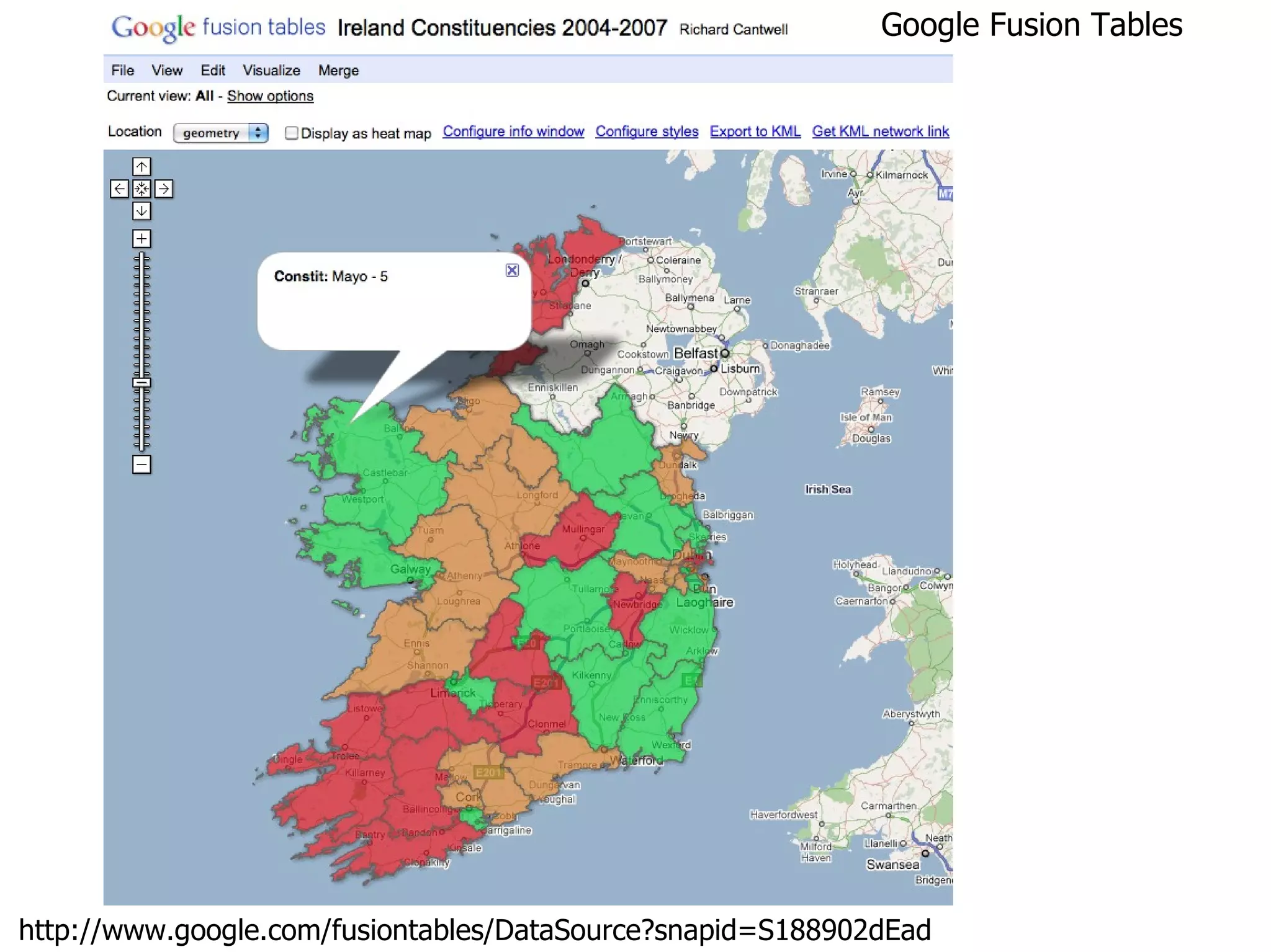 http://www.google.com/fusiontables/DataSource?snapid=S188902dEad Google Fusion Tables 