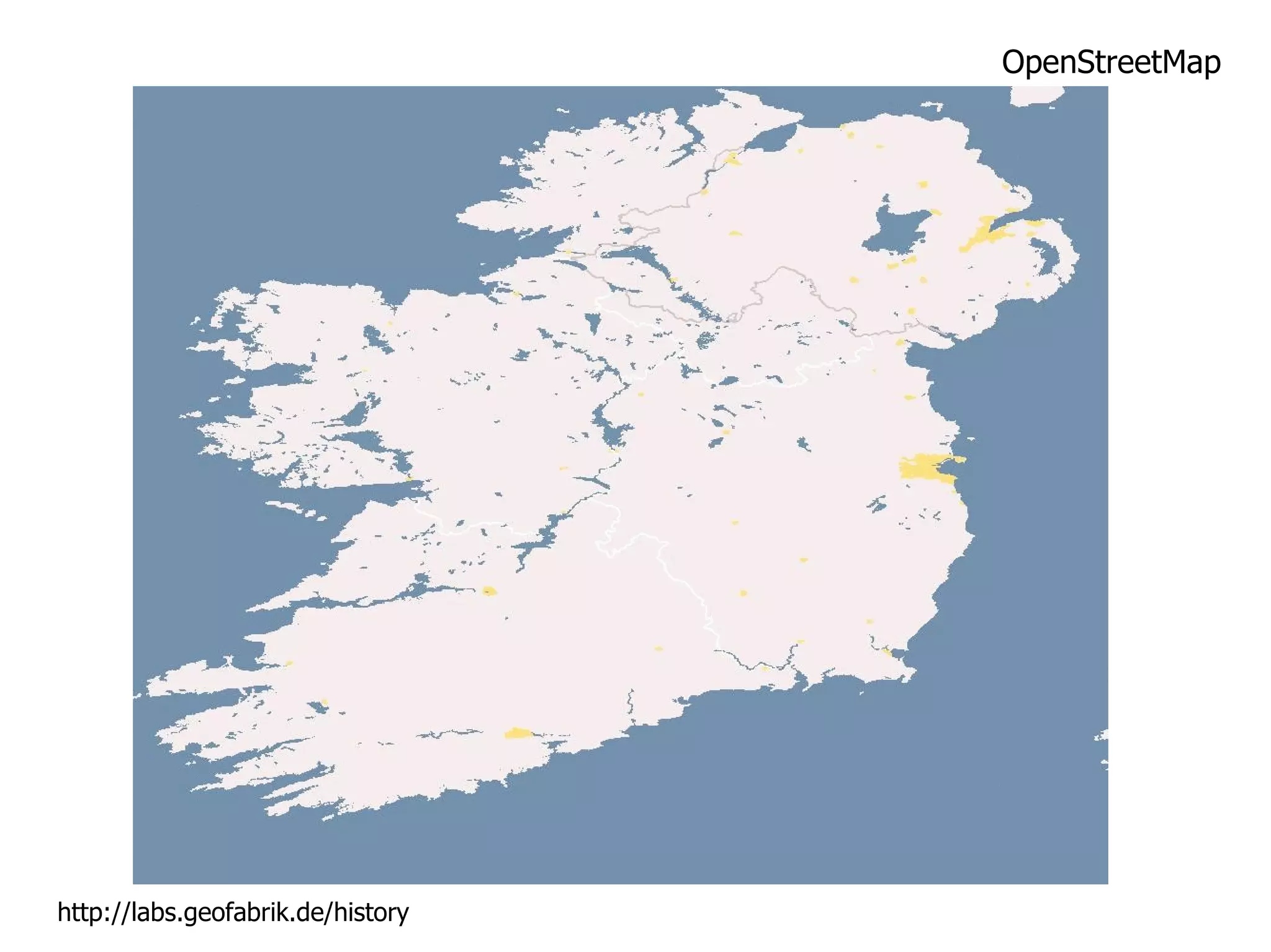 http://labs.geofabrik.de/history OpenStreetMap 