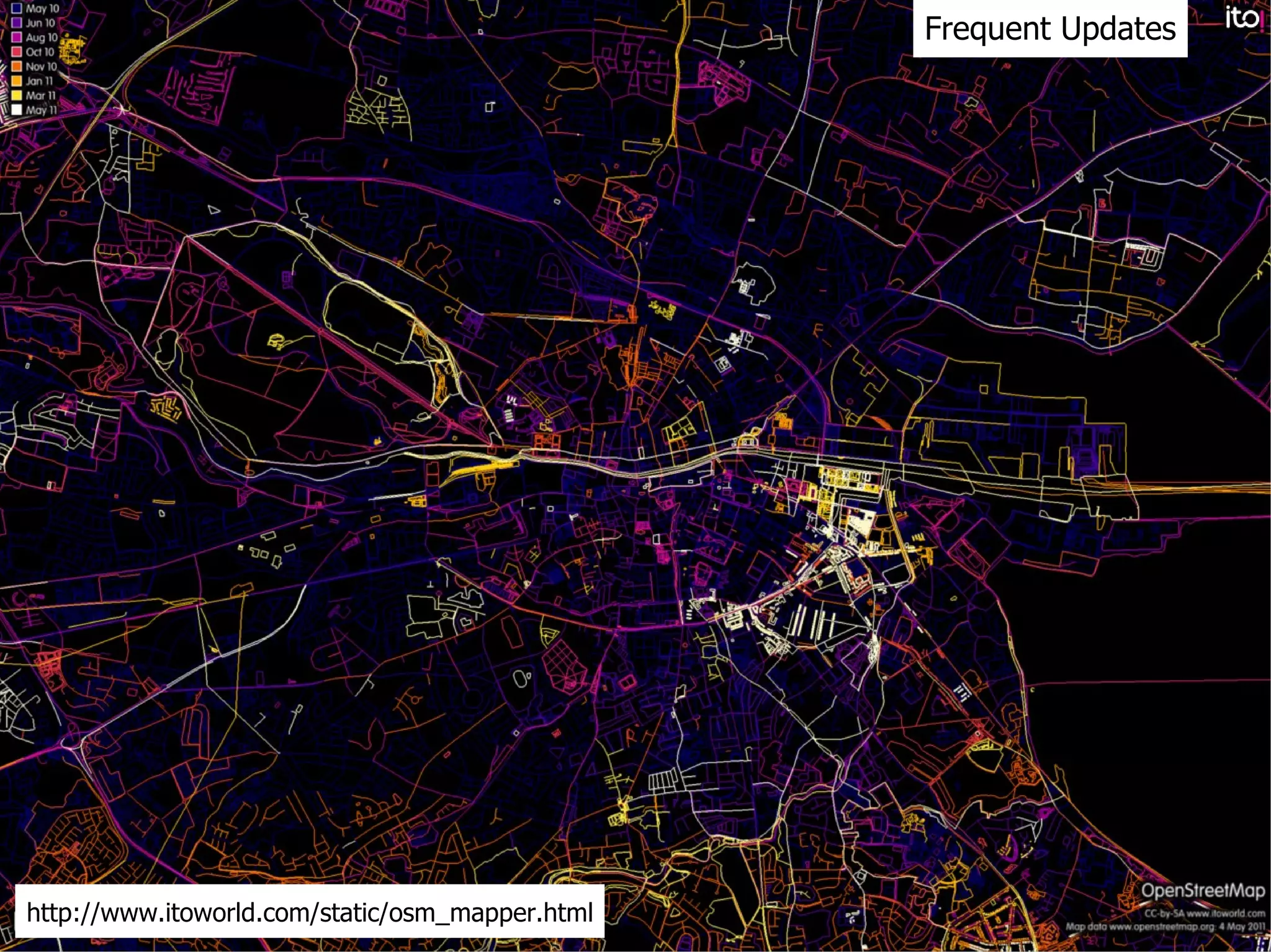 Frequent Updates http://www.itoworld.com/static/osm_mapper.html 