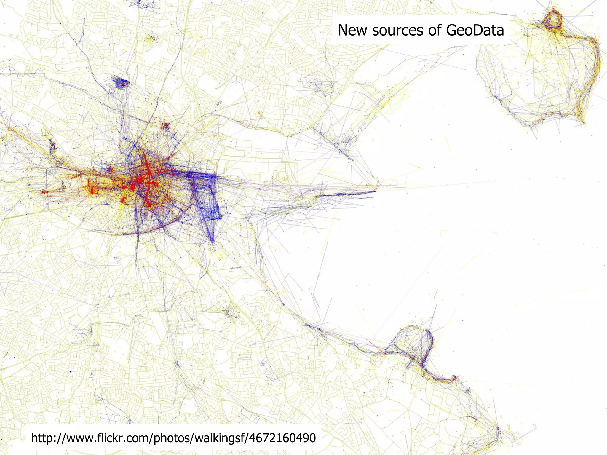 New sources of GeoData http://www.flickr.com/photos/walkingsf/4672160490 