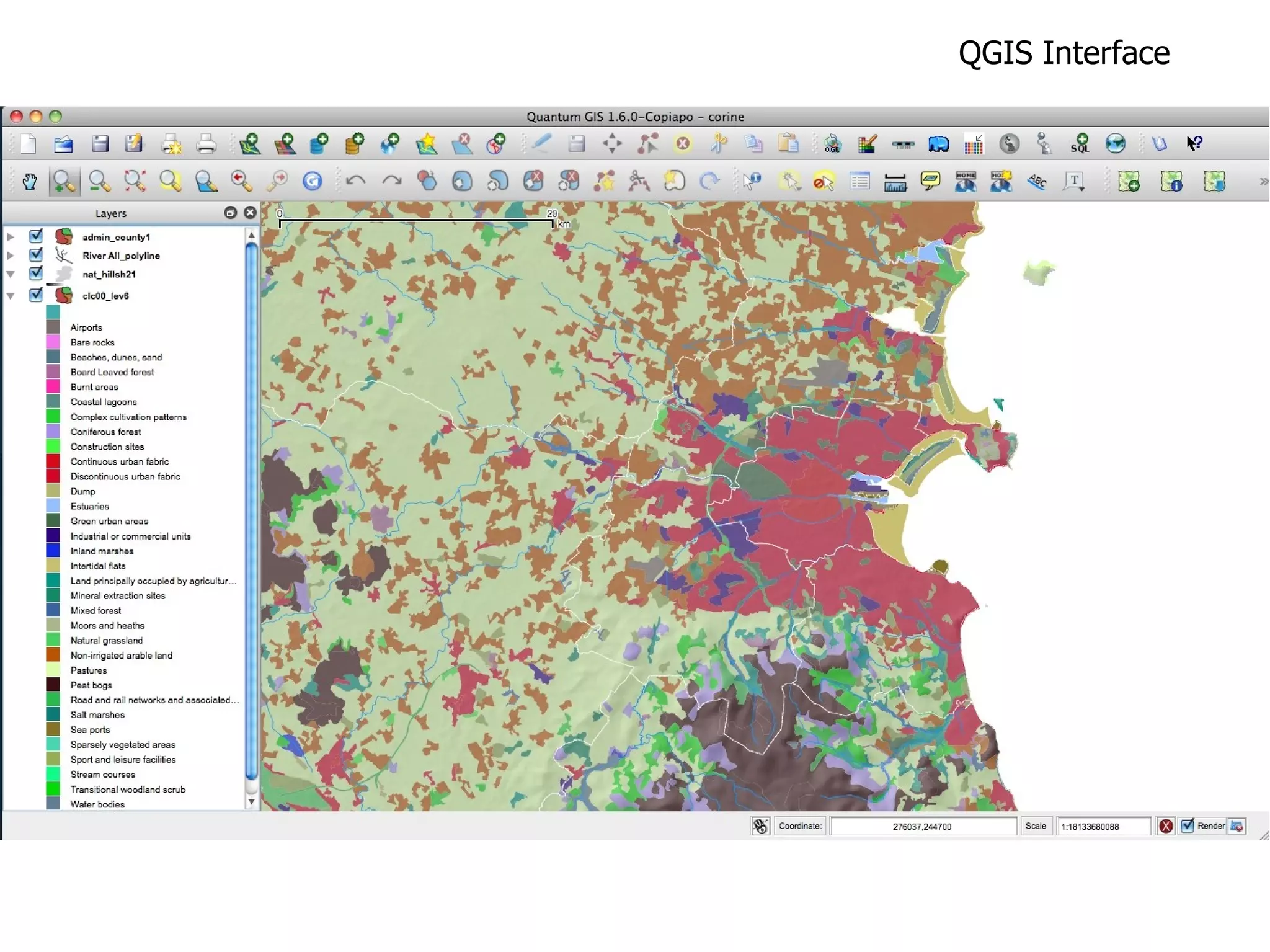 QGIS Interface 
