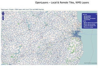 OpenLayers – Local & Remote Tiles, WMS Layers 