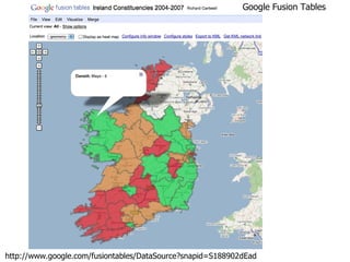 http://www.google.com/fusiontables/DataSource?snapid=S188902dEad Google Fusion Tables 