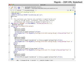 Mapnik – OSM XML Stylesheet 