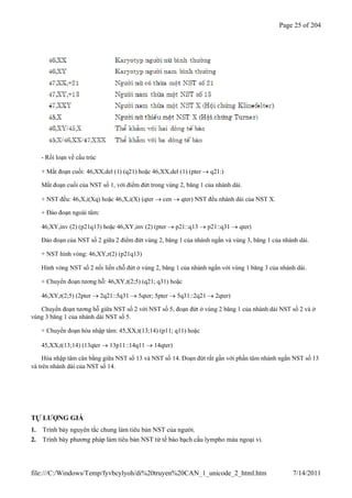 Di truyen y học ebook byt | PDF