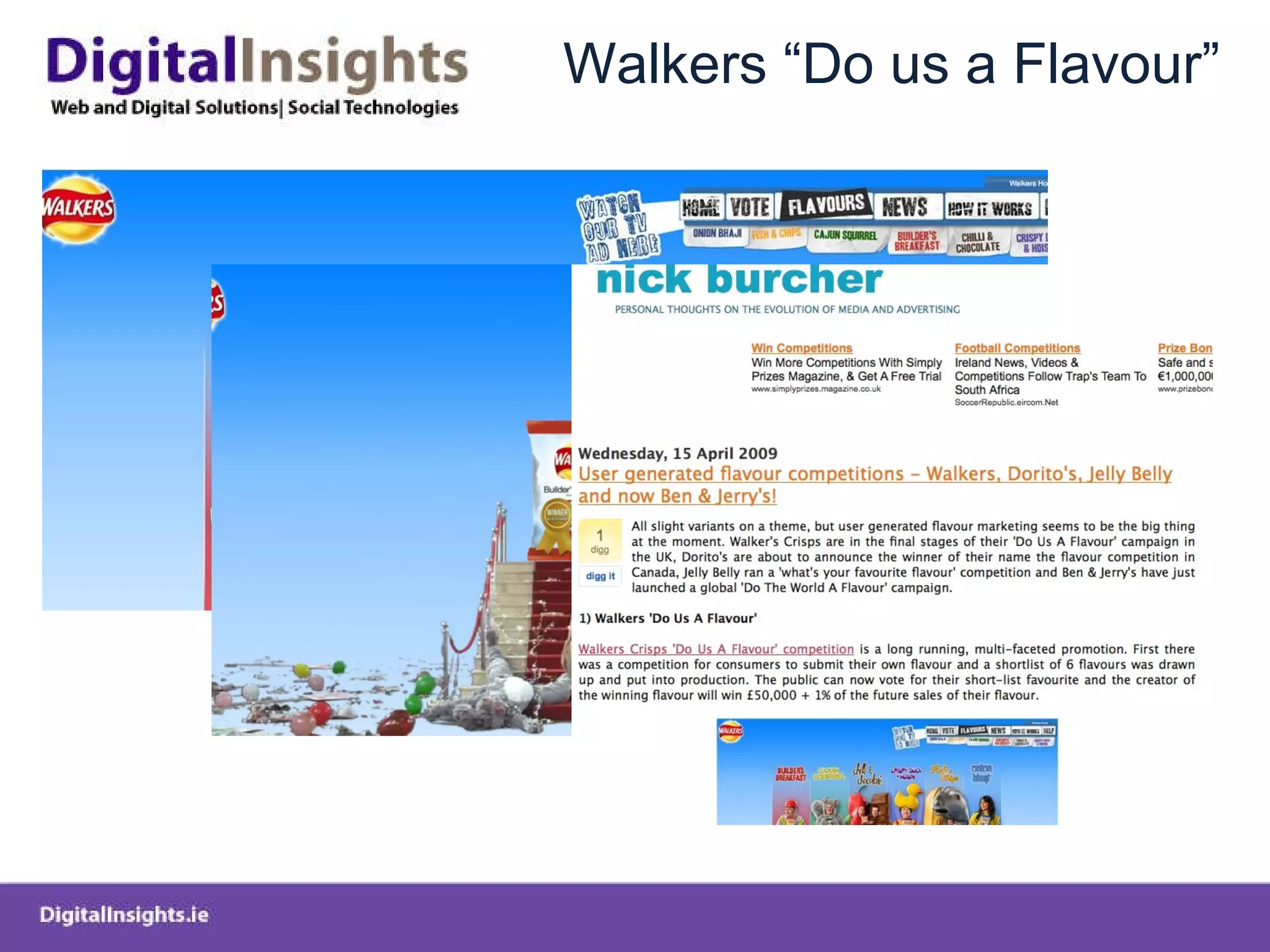 Walkers “Do us a Flavour”  