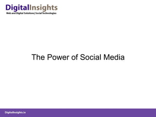 <ul><li>The Power of Social Media </li></ul>