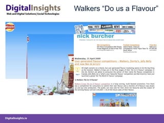 Walkers “Do us a Flavour”
 