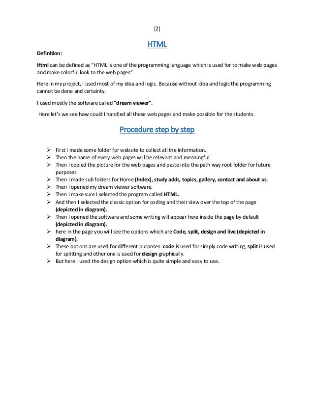 Thesis Dissertation – Online Phd Program