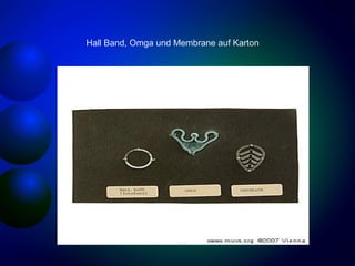 Hall Band, Omga und Membrane auf Karton  