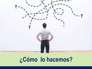 ¿Cómo lo hacemos?
 