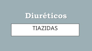Diureticos PPT