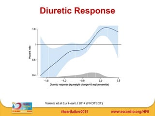 Diuretic Response
Valente et al Eur Heart J 2014 (PROTECT)
 