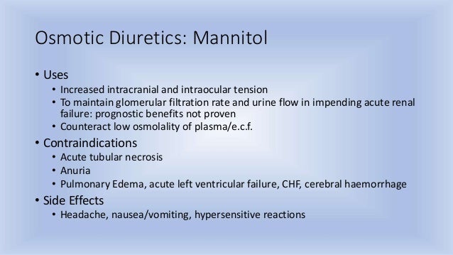 Diuretics