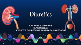 ARCHANA B CHAVHAN
M.PHARM(QA)
KYDSCT’S COLLEGE OF PHARMACY, SAKEGAON
 