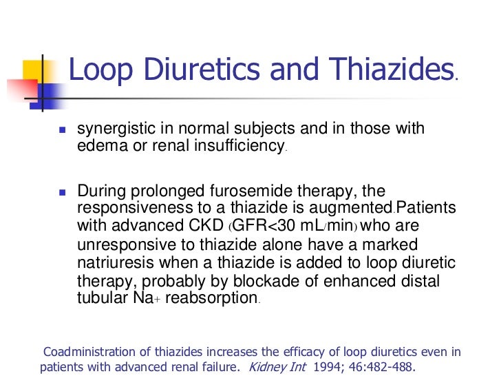 how long do side effects of diuretics last