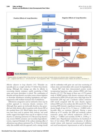 Diuretics and ultrafiltration | PDF