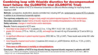The role of diuretics in congestive heart failure | PPTX