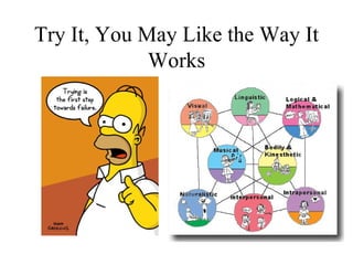 Try It, You May Like the Way It Works 