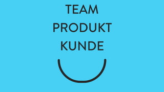 TEAM
PRODUKT
KUNDE
 