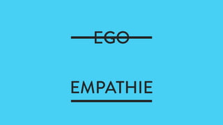 EGO
EMPATHIE
 