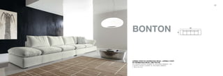 277                      386          336
16                                                                                  17




                                                           95




                                                                   95




                                                                              188
                                  308
     bonton                                    277                      386          336




                                                           95




                                                                   95




                                                                              188
                                  308
     LATERALE 3POSTI SX CON BRACCIOLO RELAX + LATERALE 3 POSTI
     DX CON BRACCIOLO RELAX L 386 P 95 H 82
     LH 3-SEATER LATERAL ELEMENT W/ RECLINING ARMREST + RH
     3-SEATER LATERAL ELEMENT W/ RECLINING ARMREST
     L 386 D 95 H 82 / 3 SITZER SEITL. MIT 1 RELAXARMLEHNE L + 3
     SITZER SEITL. MIT 1 RELAXARMLEHNE R / éLéMENT LATéRAL 3
     PLACES GAUCHE AvEC ACCOUDOIR RABATTABLE RELAX + éLéMENT
     LATéRAL 3 PLACES DROIT AvEC ACCOUDOIR RABATTABLE RELAX
 