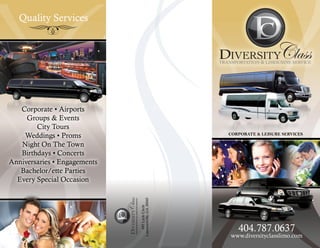 Diversity Class Transportation & Limousine Service