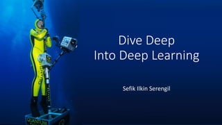 Dive Deep Into Deep Learning | PDF